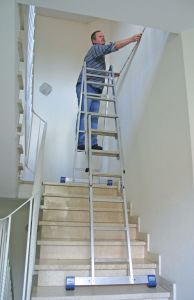 Комбинированная шарнирная лестница с перекладинами KRAUSE STABILO 133922/123558
